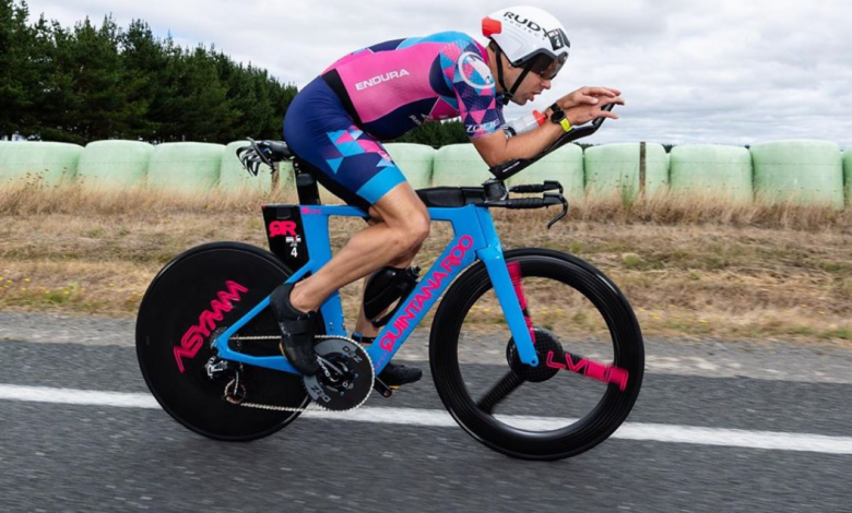 Joe Skipper at IRONMAN New Zealand