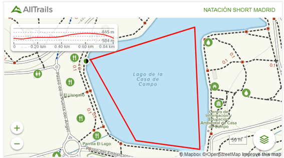 Los recorridos del Half Madrid, el nuevo MD de la Casa de Campo - Noticias Triatlón Circuito natación Half Madrid