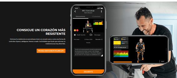 Plataforma de entrenamiento Best Cycling