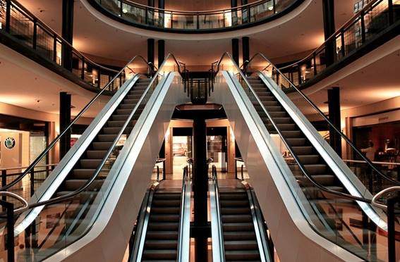 Uso de escaleras automaticas coronavirus