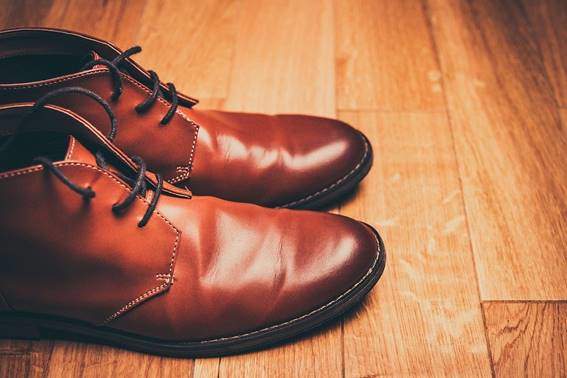 Uso de zapatos coronavirus
