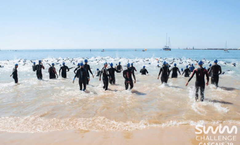 Swim Challenge schwimmen raus