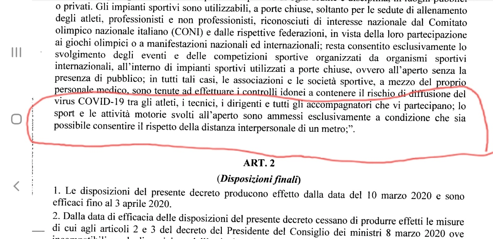 Italia no prohíbe montar en bicicleta por la epidemia del Coronavirus - Noticias ciclismo