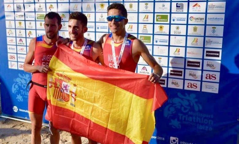 Europe duathlon punta umbria championship medal