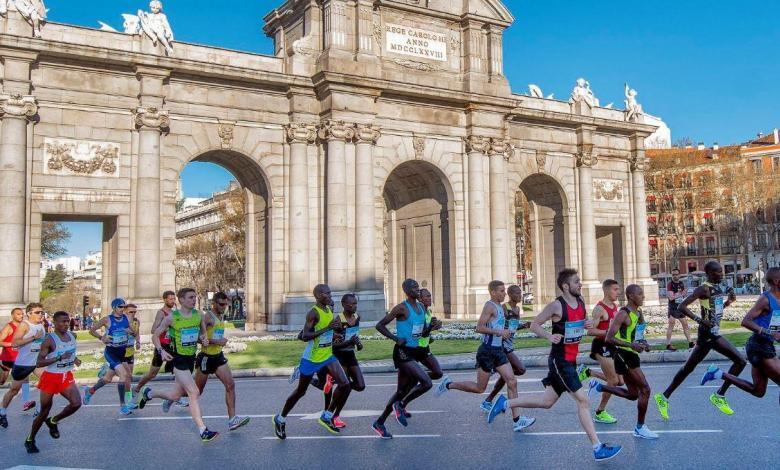 Halbmarathon Madrid verzögert Coronavirus