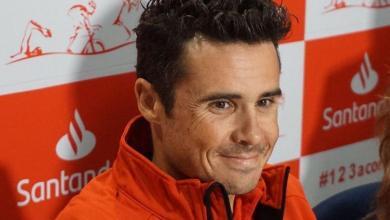 avier Gómez Noya en unos desayunos con la prensa