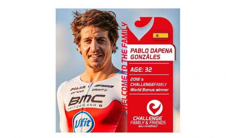 Pablo Dapena embajador de Challenge Family