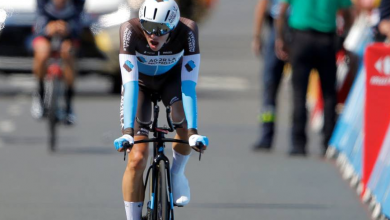 Jarne Allewijn estivo rodando casi 17 horas sobre la bici