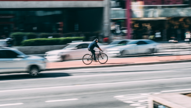 Ciclista urbano multado getxto