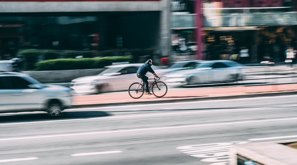 Ciclista urbano multado getxto