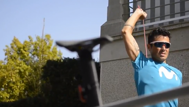 Captura de Javier Gómez Noya entrenando