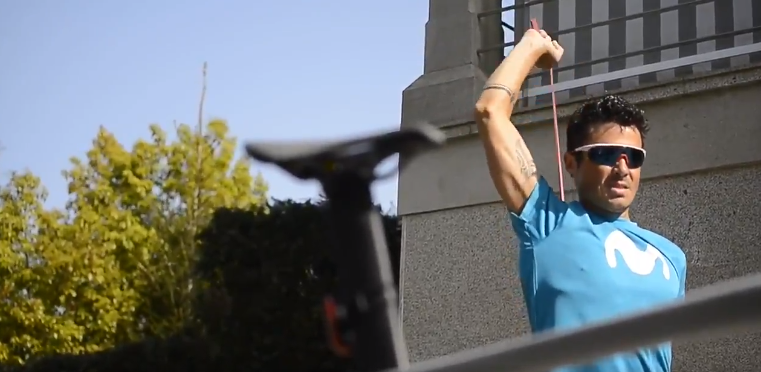 Capture of Javier Gómez Noya training