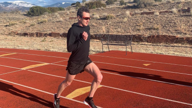 Alistair Brownlee entrenando
