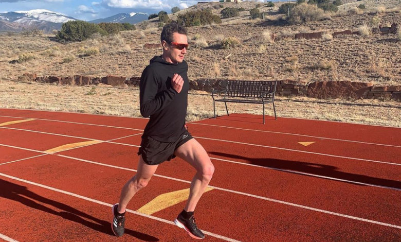 Alistair Brownlee entrenando