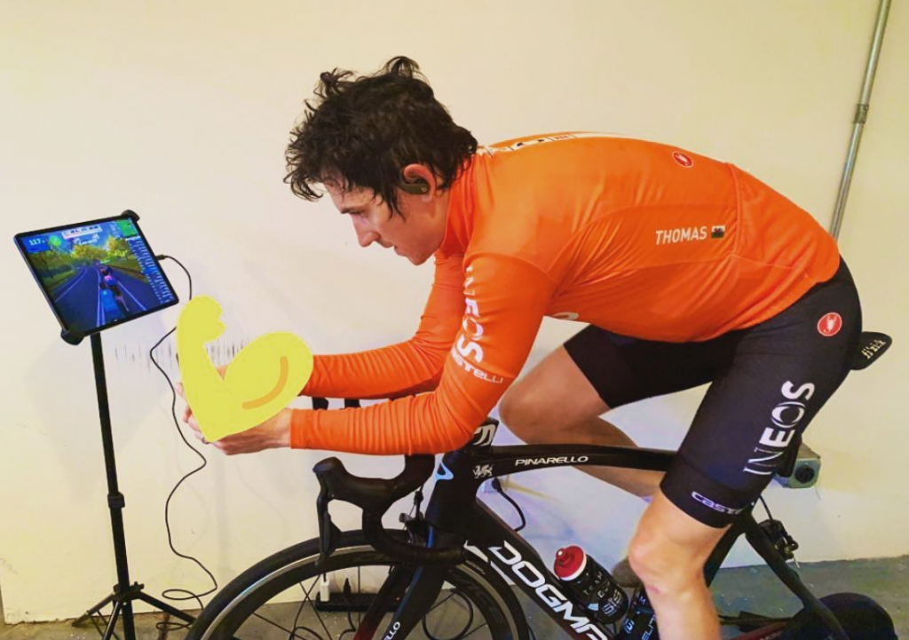reto Geraint Thomas 12 horas dia