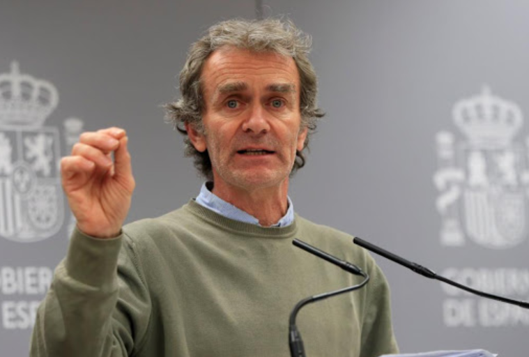 Fernando Simón en una comparecencia