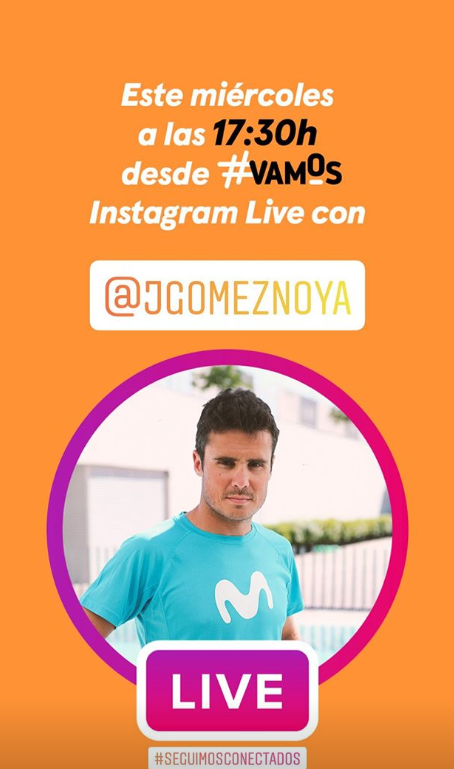 Pregunta a Javier Gómez Noya en directo - Noticias Triatlón Directo de Noya en Vamos