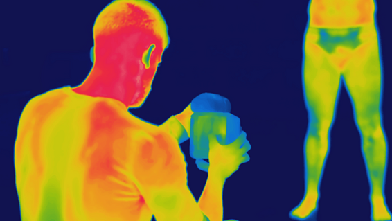 Una captura de cómo capta la temperatura el sistema