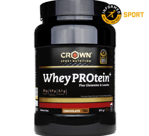 the new Whey PROtein + from Crown Sport Nutrition