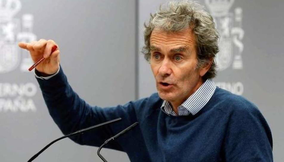 Fernando Simón en rueda de prensa