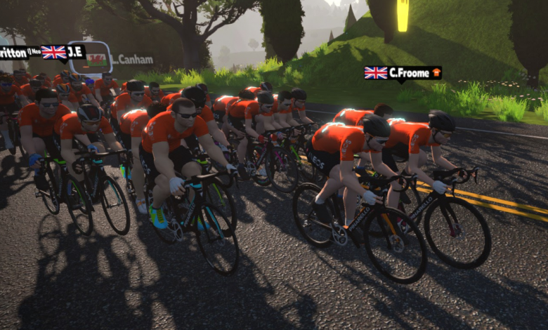 récord mundial en Zwift