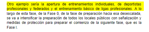 Declaraciones Pedro Sanchez, deporte federado
