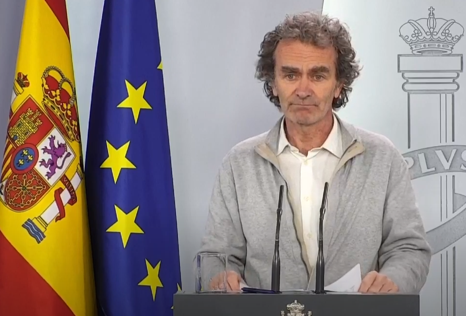 Fernando Simón: «No hay limitación para ningún tipo de deporte individual»