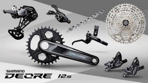 12-speed groupset for MTB, the SHIMANO DEORE M6100 series