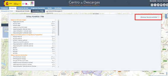 2º paso para buscar los límites del municipio