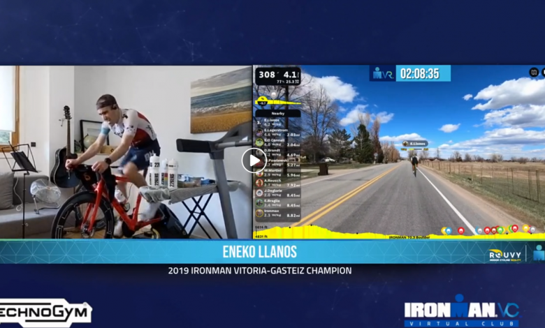 Eneko Llanos segundo IRONMAN VR PRO 5