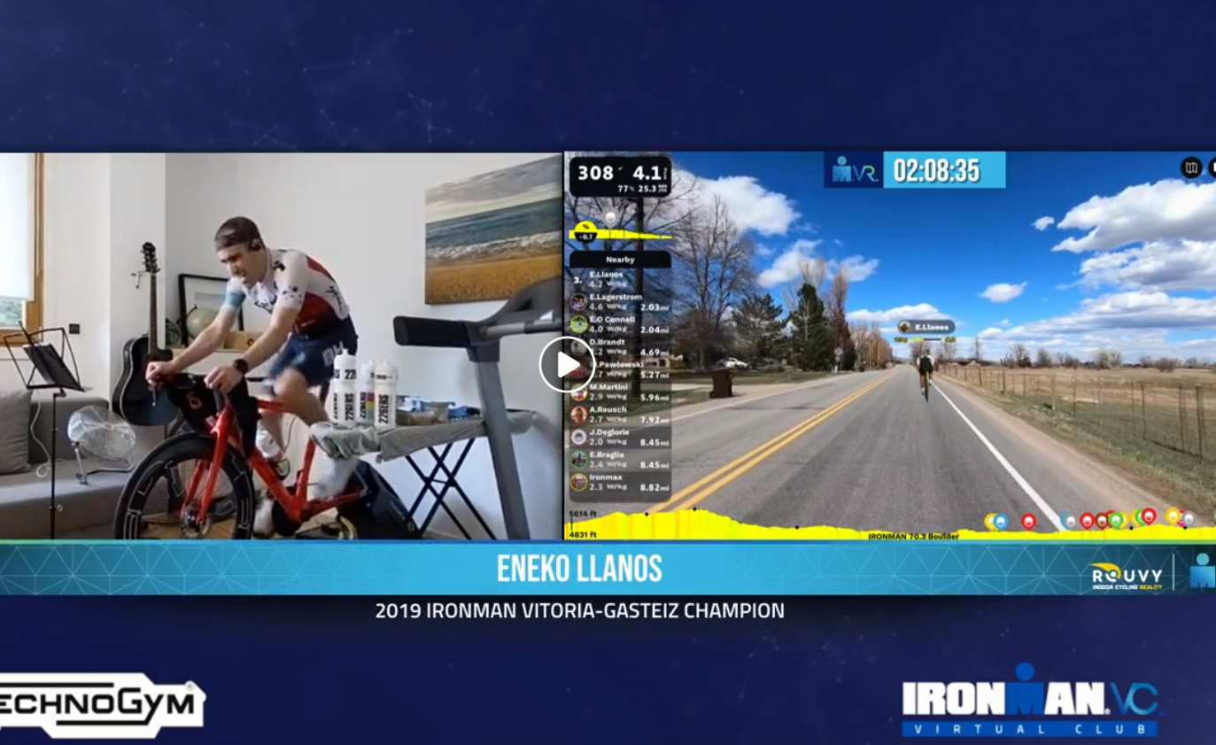 Eneko Llanos segundo IRONMAN VR PRO 5