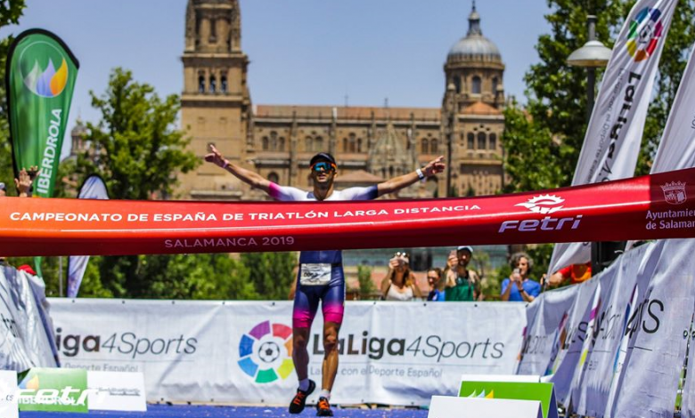 reporté Championnat d'Espagne de triathlon LD Salamanque