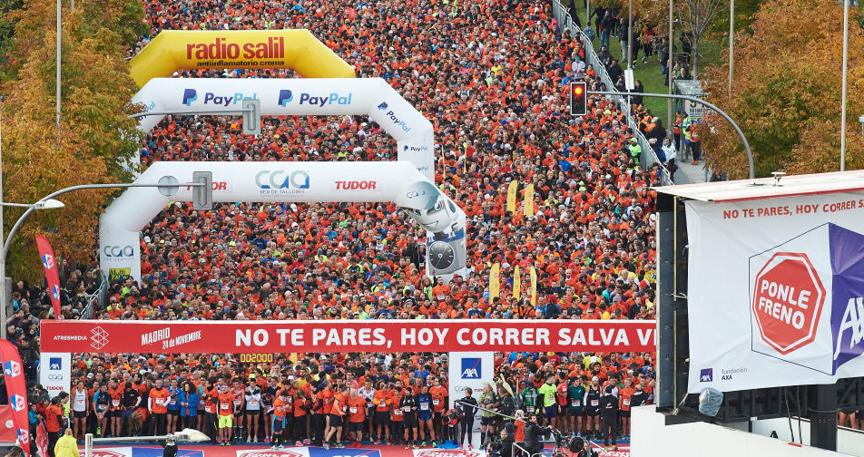 Salida carrera popular ponle freno