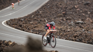 Segment cyclisme de l'IRONMAN Lanzarote