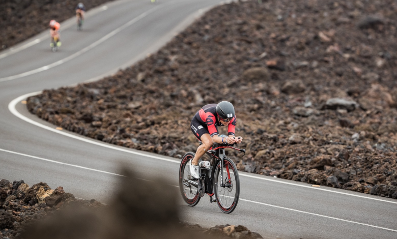 Radsportsegment des IRONMAN Lanzarote