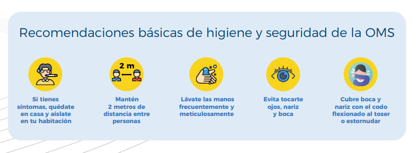 Recomendaciones básicas OMS