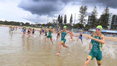 Triathlon World Cup start