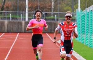 Kristian Blummenfelt wins a 5k in Norway