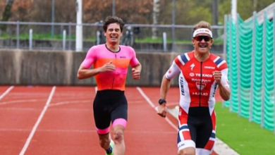 Kristian Blummenfelt gana un 5k en Noruega