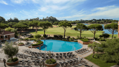 Aerial view of the Onyria Quinta da Marinha hotel