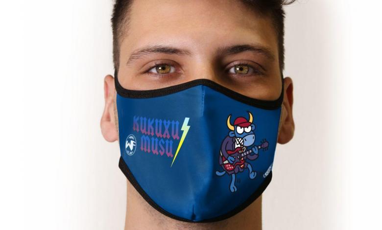 mascarillas Windflap Inverse Kukuxumusu