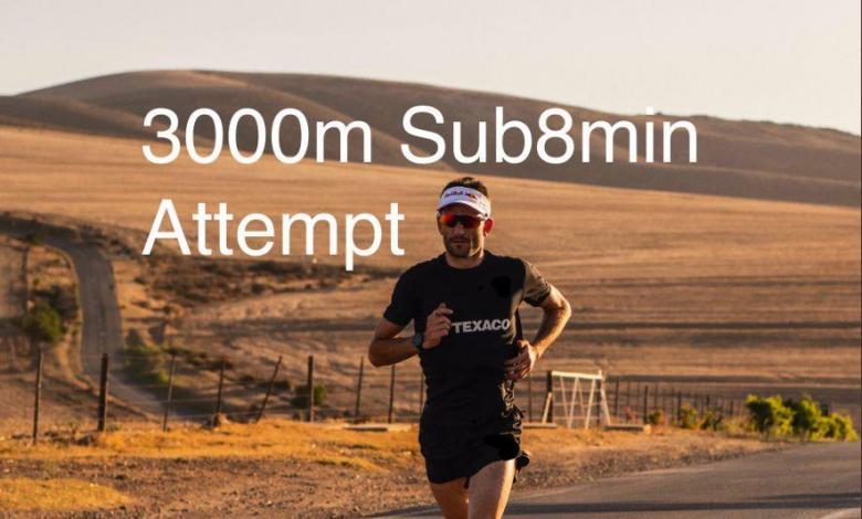 Richard Murray baja de los 8 minutos en 3.000 metros