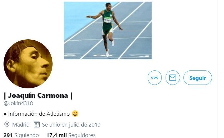 Twitter de Joaquín Carmona