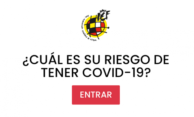 Teste de diagnóstico Covid-19 Federação Espanhola de Futebol