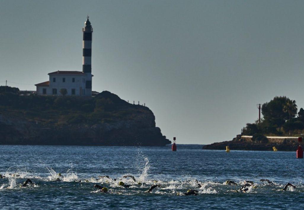Natación en el Triatlón de Portocolom