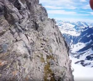 Video aufnehmen Kilian Jornet in Romsdal