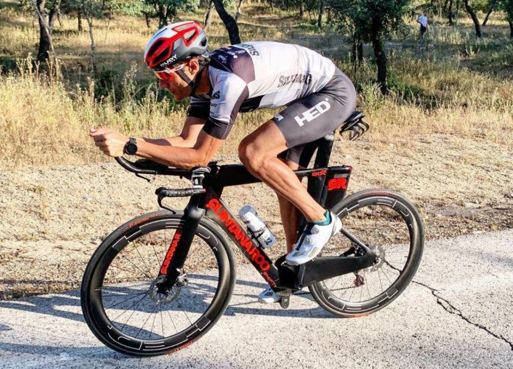 Iván Alvaréz entrenando