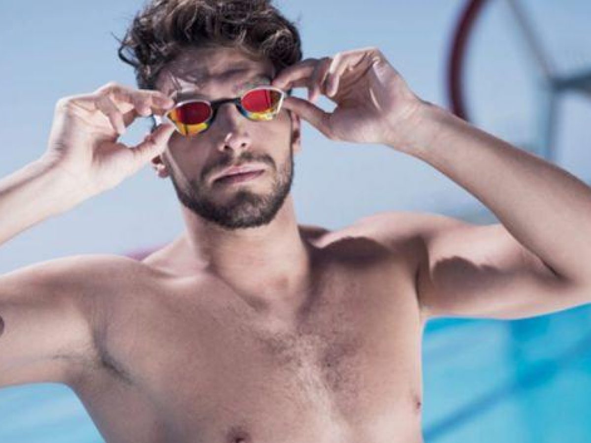 Les lunettes de natation effet miroir Legacy Sans latex