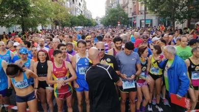 Salida media maratón Valladolid