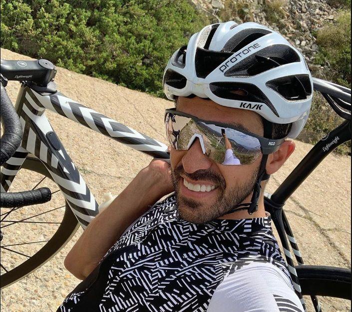 Alberto Contador en la Bola del Mundo